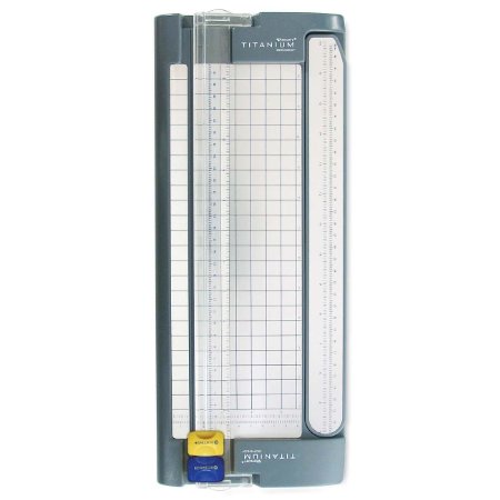 Westcott Paper Trimmer With Titanium Bonded Cut And Score Blades, 12"