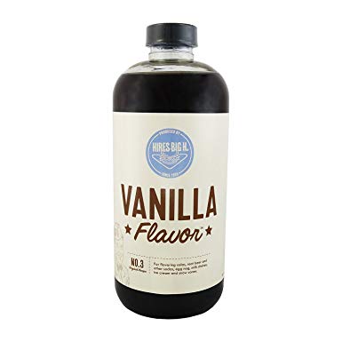 Hires Big H Vanilla Syrup, Great for Soda Flavoring 18 oz - 1 Pack