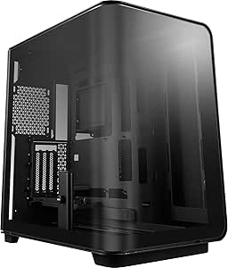 MSI MEG Maestro 700L PZ Boîtier PC Tour Moyen Tour - E-ATX, Support Vertical pour GPU et câble Riser PCIe 4.0, Aluminium Monobloc, Verre trempé incurvé à 270 degrés, USB Type-C (20Gb/s)