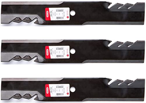 3PK Oregon 396-704 G6 Gator Blades - 52" Hustler 785436, 787721, 794198, 795526