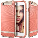 Caseology Wavelength Series Textured Pattern Grip Case Shock Proof for iPhone 6S  6 - Coral Pink