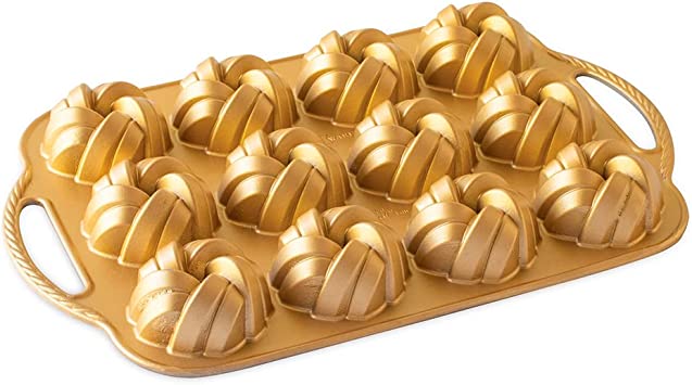 Nordic Ware 75th Anniversary Braided Bundt Bites