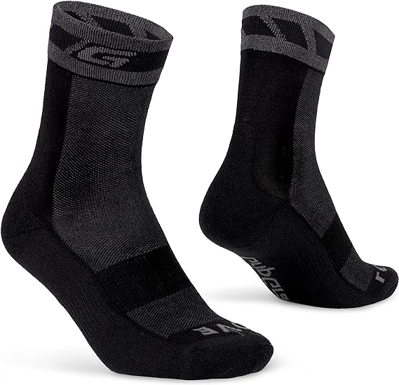 GripGrab Merino Winter Fahrradsocken Dicke Thermosocken mit Merinowolle Radsport Wintersocken Kälteschutz Rad Strümpfe