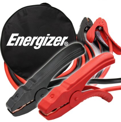 Energizer 6-Gauge Jumper Battery Cables 16 Ft Booster - Jump Start your vehicle with the ENB-616