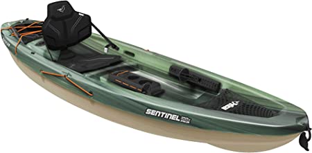 Pelican Sit-on-Top Kayak - Sentinel 100X - 9.5 Feet - Lightweight one Person Kayak