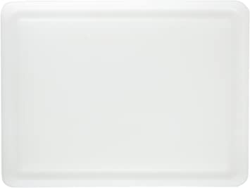 Dexas NSF Polysafe Pastry/Cutting Board with Well, 15 by 20 inches, White