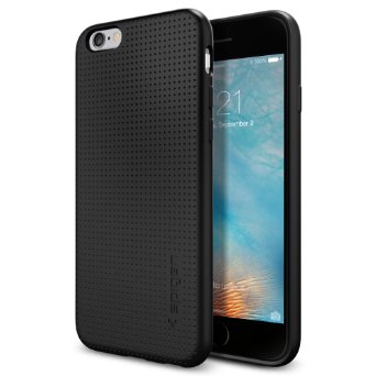 iPhone 6s Case, Spigen® [Liquid Armor] SOFT-FLEX [Black] Premium Flexible Soft TPU Case for iPhone 6 (2014) / 6s (2015) - Black (SGP11751)