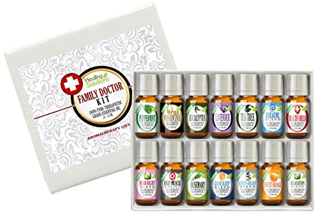 Family Doctor (14) Essential Oil Set 100% Pure, Best Therapeutic Grade - 14/10mL