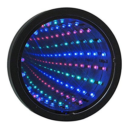 Infinity Mirror Tunnel Lamp LED Lighting Sensory Party Decor by Playlearn