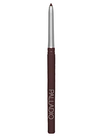 Palladio Retractable Waterproof Eyeliner, Eggplant, Richly Pigmented and Creamy, Slim Twist Up Pencil Eyeliner, No Smudge Formula with Long Lasting Application, No Eyeliner Sharpener Required