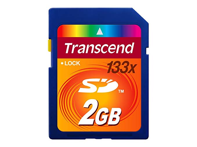 Transcend 2GB Sd Card (133X)