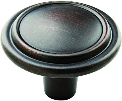 Allison Value 1-1/4 in (32 mm) Oil-Rubbed Bronze Cabinet Knob - 25 Pack