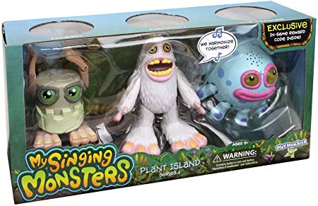 My Singing Monsters Exclusive 3 Pack of Musical Collectible Figures