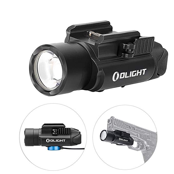 OLIGHT PL-Pro Valkyrie 1500 Lumens Cree XHP 35 HI NW Rechargeable Weaponlight Rail Mount Tactical Flashlight with Strobe