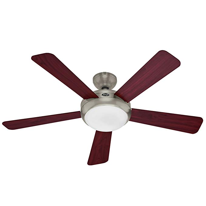 Hunter 21627 Palermo 52-Inch Brushed Nickel Fan