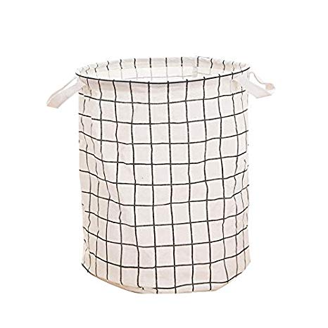 DCTE 15” Medium Laundry Basket | Laundry Hamper with Durable Handles | Waterproof Collapsible Storage Basket, Washing Bin