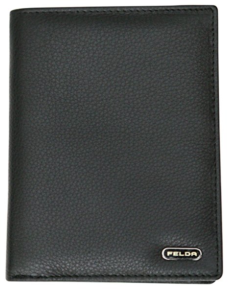 RFID Leather Passport Cover Holder Travel Wallet With Credit Card Organizer