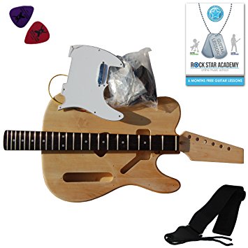 Electric Guitar Telecaster - DIY Kit - Build Your Own Guitar