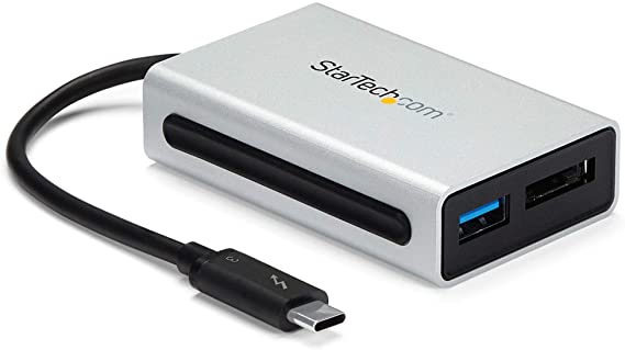 StarTech.com Thunderbolt 3 to eSATA Adapter with USB 3.1 (10Gbps) - USB C to USB Adapter - Thunderbolt 3 to USB 3.0 Hub (TB3ESATU31)