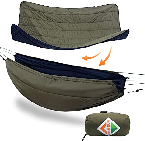 onewind Underquilt Double Hammock Camping Quilt Multi-Season, Essential Lightweight Portable Sleeping Quilt for Hiking, Backpacking,Yard