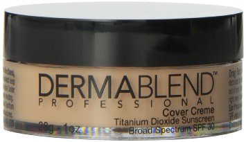 Dermablend Cover Foundation Creme SPF 30, Medium Beige Chroma, 1 Ounce