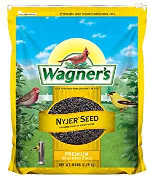 Wagner's 62051 Nyjer Seed Bird Food, 5-Pound Bag