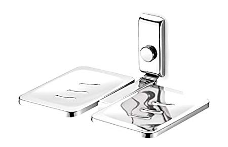 Dazzle Double Soap Dish-Soap Stand-Bathroom Soap Holder-Anti Rust-Corrosion Free 304 Stainless Steel-DG715