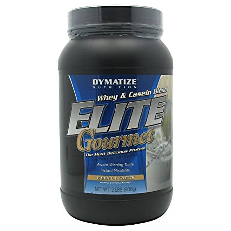 Dymatize Nutrition Gourmet Elite, Vanilla Creme, 2-Pounds