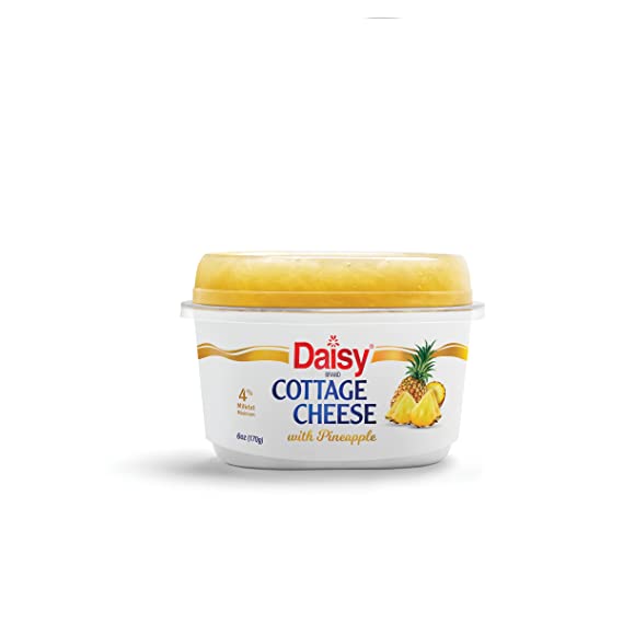 Daisy Brand Pineapple Single 4% Cottage Cheese, 6.0 Oz