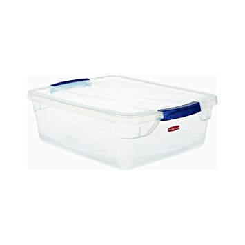 Newell Rubbermaid Home 15Qt Clear Zone Latches 3Q2200CLMCB