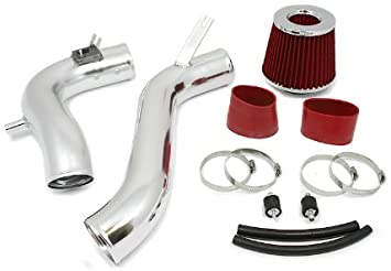R&L Racing 3" Red JDM Cold Air Intake Racing System   Filter 08-12 For Accord 2.4L L4