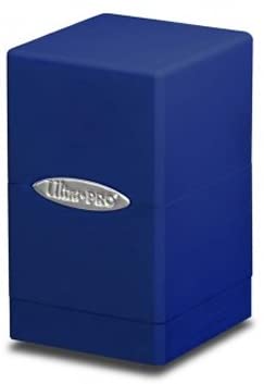 Ultra Pro Blue Satin Tower Deck Box