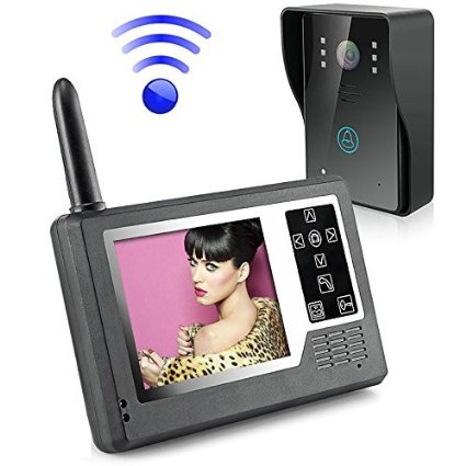 Ennio 3.5" TFT Color Display Wireless Video Intercom Doorbell Door Phone Intercom System