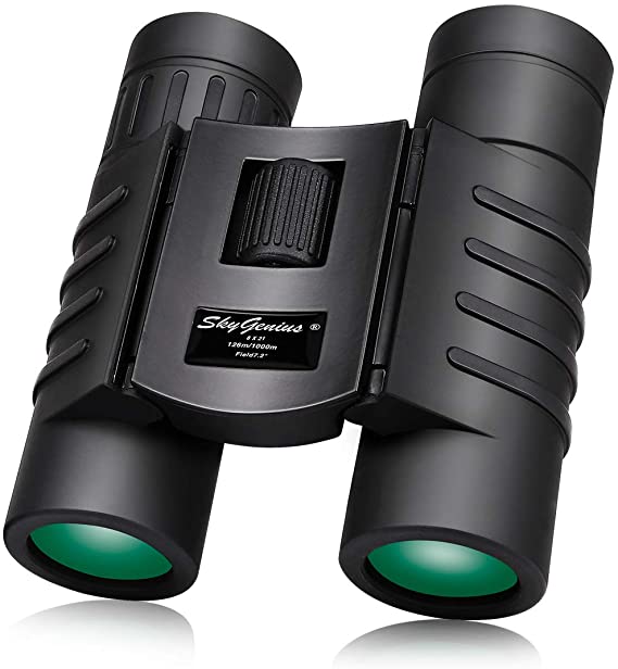 Skygenius 8x21 Compact Binoculars Lightweight for Concert Theater Opera, Mini Pocket Folding Binoculars for Adults Travel Hiking Bird Watching