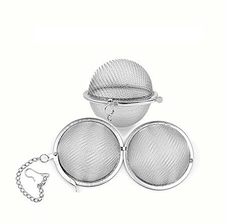 ARKTeK Stainless Steel Mesh Tea Infuser Tea Strainer Tea Filter, Set of 2 by ARKTEK