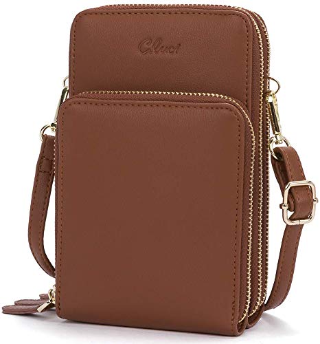 Small Crossbody Bag for Women Leather Cellphone Shoulder Purses Lightweight Fashion Travel Wallet Designer Ladies