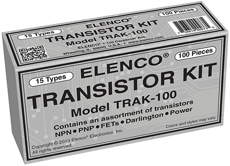 Elenco Transistor Kit, 100-Piece