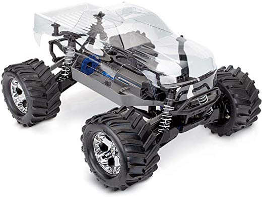 Traxxas 67010-4 Stampede 4 x 4 Unassembled Kit Pre-Cut Clear Stampede Body Full