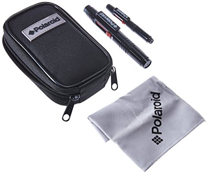 Polaroid Original Lenspen Cleaning Kit (Lenspen, MiniPro II, Anti-Fog Cloth, Microfibre Cloth, Caryying Case) The Ideal Lens Cleaning System For All Cameras, SLRs, Camcorders And Lenses