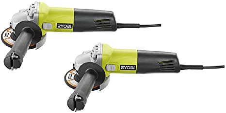 RYOBI AG4031G2 5.5 Amp Corded 4-1/2 -inch Angle Grinder (2-Pack)