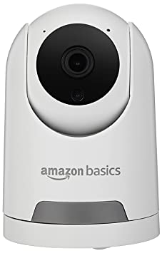 AmazonBasics 2MP Smart Security Camera with 360 Degree View | AI Powered Motion Detection | Enhanced Night Vision | Talk Back Feature (2-Way Calling) | Wi-Fi Enabled 1080p Full HD Picture (White)