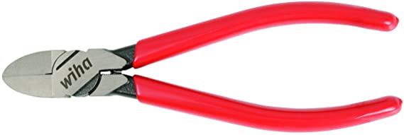 WIHA 32614 Soft Grip Flush Cutters W/R Spring 6.3"