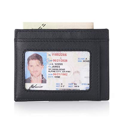 Alpine Swiss RFID Mens Thin Minimalist ID Card Case Slim Front Pocket Wallets 5 Top Variations