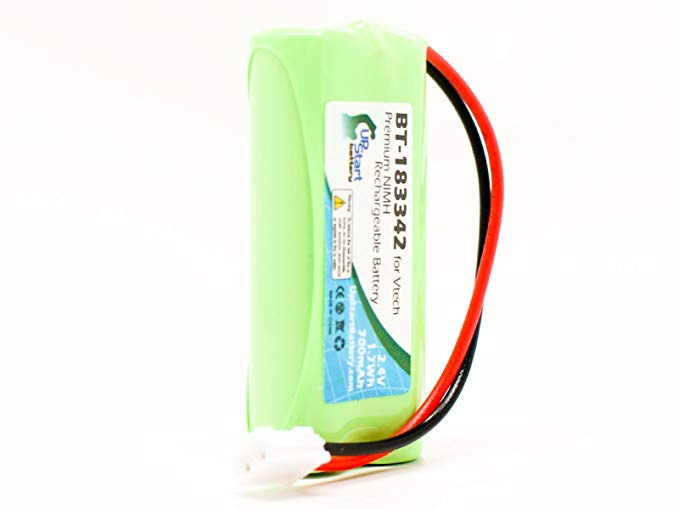 Replacement for VTech CS6719-16 Battery - Compatible with VTech Cordless Phone Battery (700mAh 2.4V NI-MH)