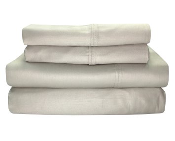 Sttelli Siesta Twin Bed Sheet Set, Linen