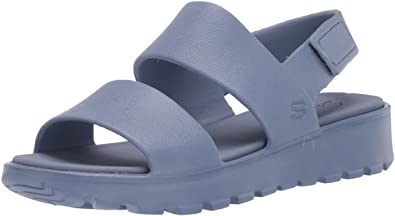 Skechers Womens Cali Gear Footsteps-Molded Double Strap Sling Back Sandal