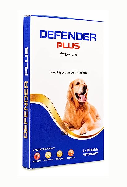 Medfly Dewormer for Dogs & Puppies of All Life Stages (Pack of 1) -10 Tablets