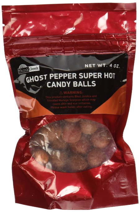Ghost Pepper Super Hot Candy Balls