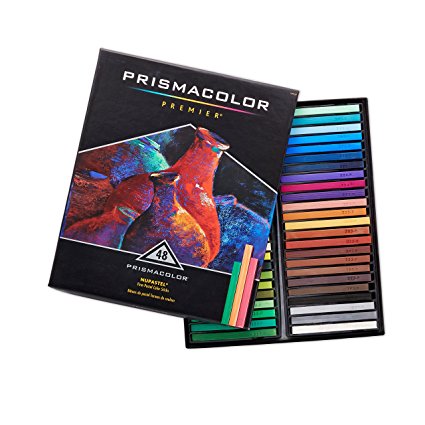 Prismacolor Premier NuPastel Firm Pastel Color Sticks, 48-Count