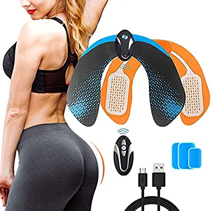 Moonssy Buttock Trainer Electric Hips Trainer, EMS Muscle Stimulator,Slimming Machine Buttock Stimulator ABS Trainer Butt Toner,Lifting/shaping/firm The Hip Body Workout Fitness